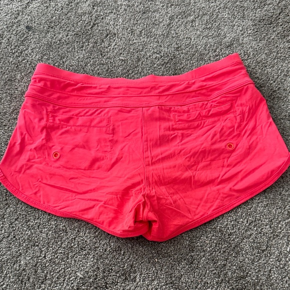 Athleta Bright Pink Athletic Shorts - Picture 3 of 3
